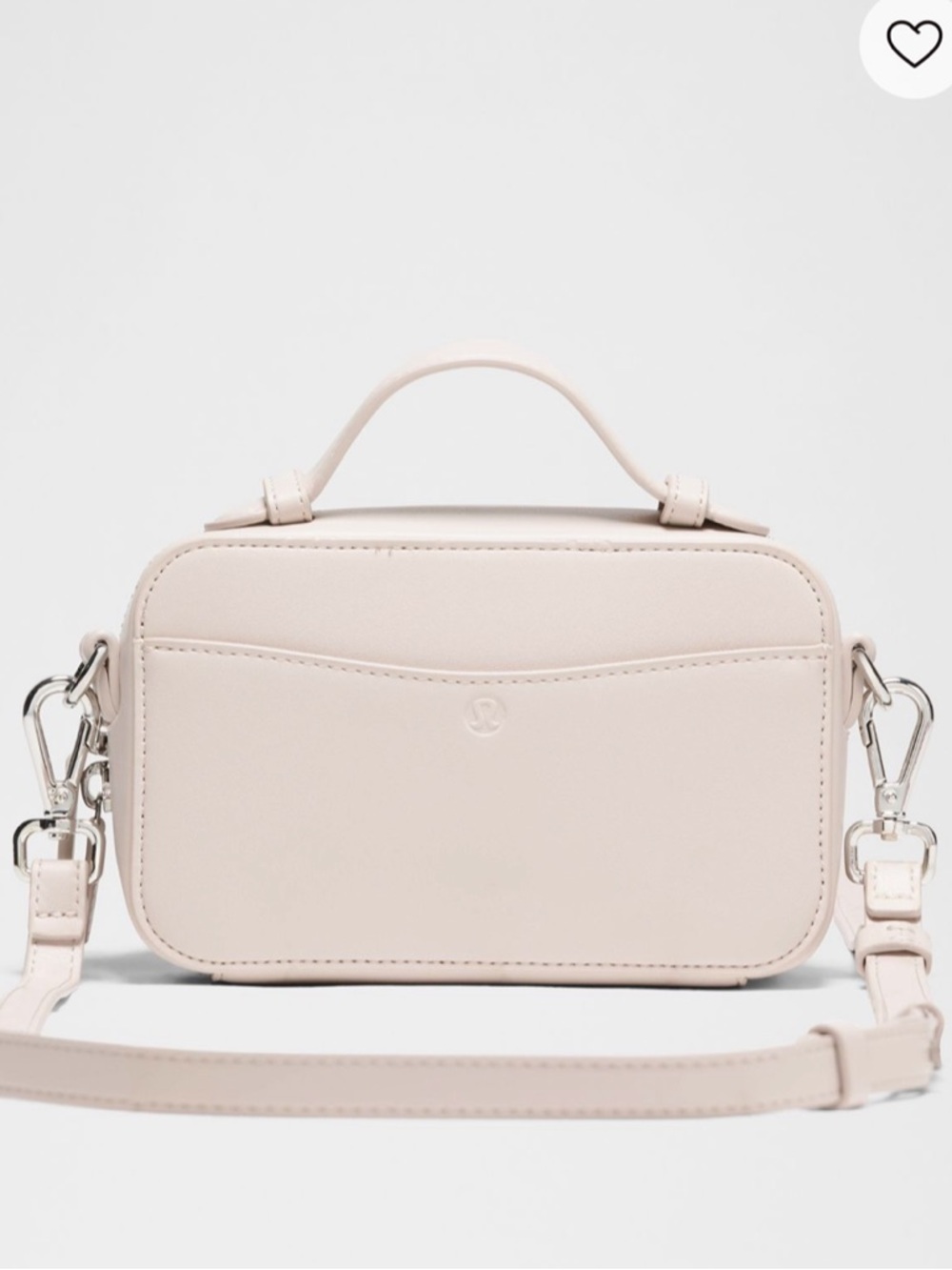 Lululemon Leather Alternative Crossbody Camera Bag
